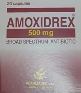 Amoxidrex Gélules